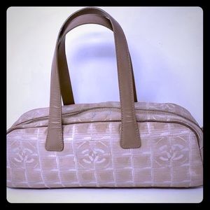 Sold - Chanel Travel line Satchel Bowler Boston